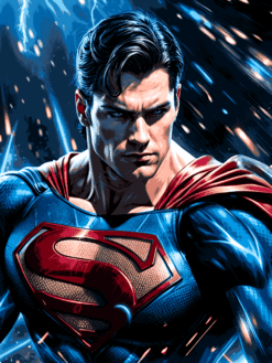 Superman Man of Steel | Metal Poster