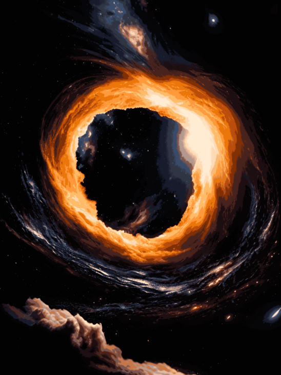 Blackhole | Metal Poster
