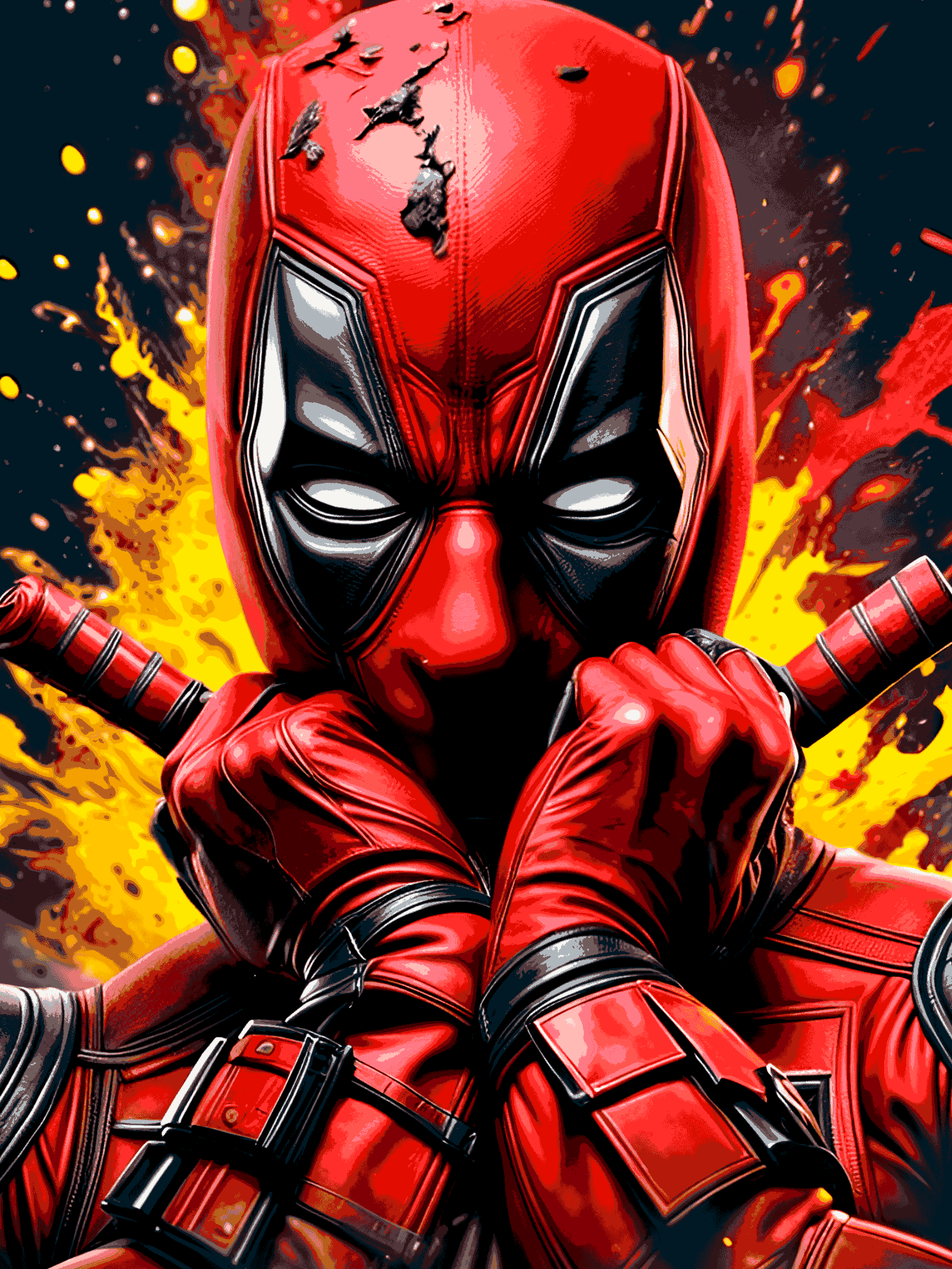Deadpool | Metal Poster