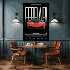 La Ferrari | Metal Poster