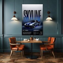 Nissan Skyline GTR | Metal Poster