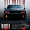 Dodge Challenger | Metal Poster