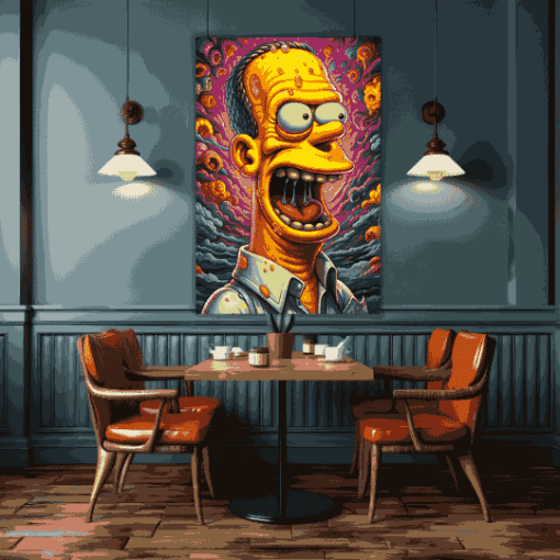 Simpson | Metal Poster