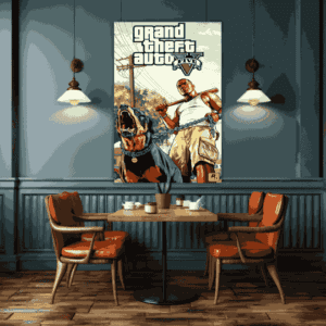 Franklin GTA 5 | Metal Poster