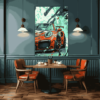 Porsche GTR Abstract | Metal Poster
