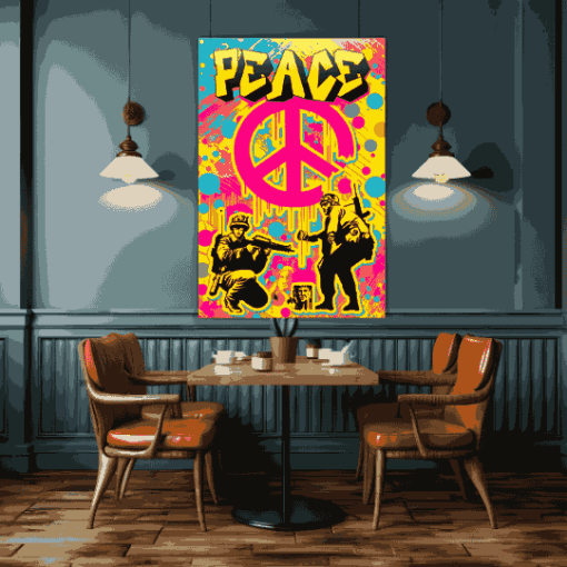 Peace | Metal Poster