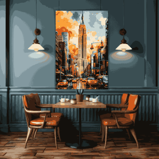 NewYork Cityscape | Metal Poster