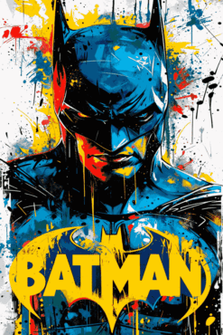 Batman Graffiti | Metal Poster