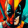 Deadpool & Wolverine | Metal Poster