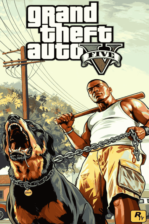 Franklin GTA 5 | Metal Poster