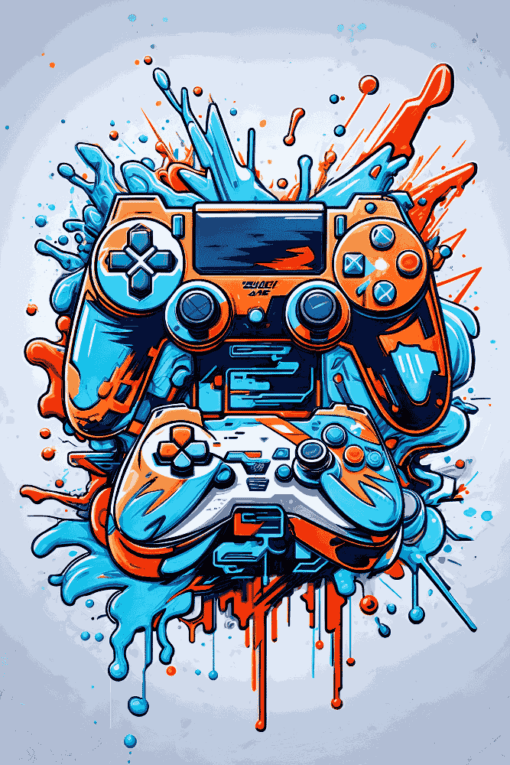 Gaming Console | Metal Poster