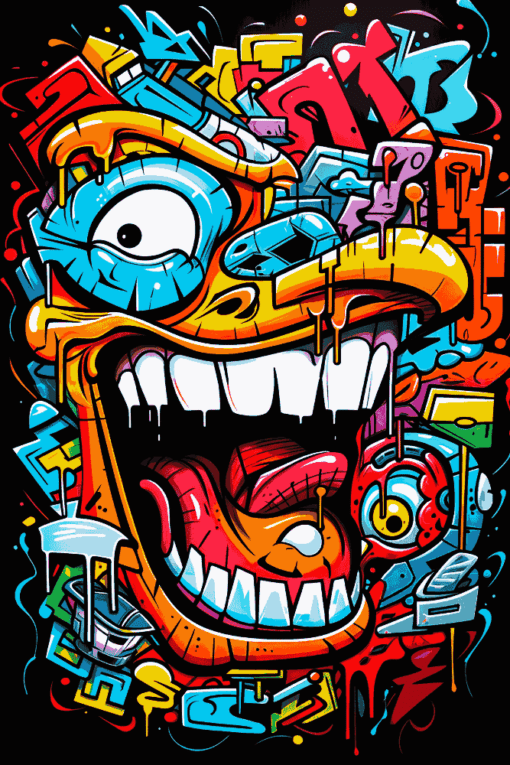 Graffiti Art | Metal Poster