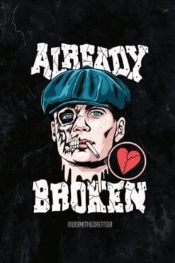 Heart Broken | Metal Poster