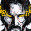 John Wick (Keanu Reeves) | Metal Poster