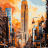 NewYork Cityscape | Metal Poster