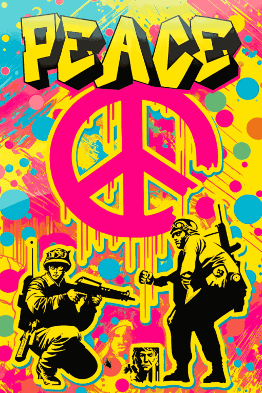 Peace | Metal Poster