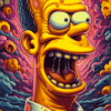 Simpson | Metal Poster