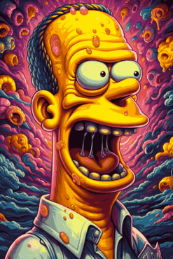 Simpson | Metal Poster