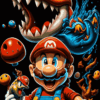 Super Mario Bros | Metal Poster