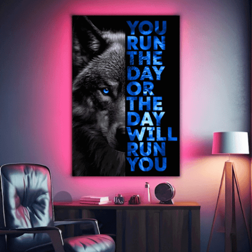 You Run The Day | Metal Poster | Wall Art