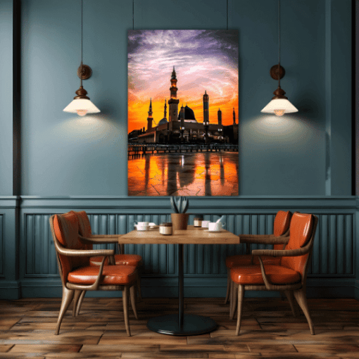 Dar E Nabi – Islamic Monuments | Metal Poster | Wall Art