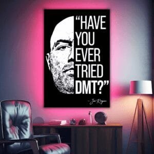 Joe Rogan Quote | Metal Poster | Wall Art