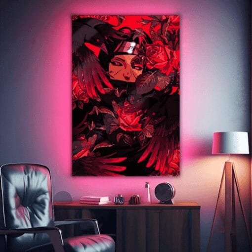 Itachi Uchiha Ninja | Metal Poster | Wall Art