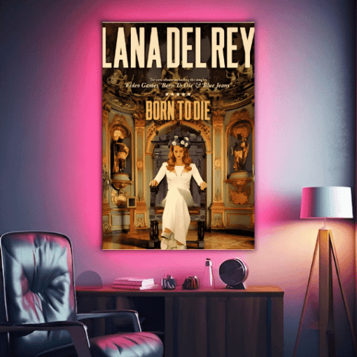 Lana Del Rey Born To Die – The Paradise | Metal Poster | Wall Art