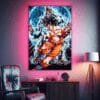 Ultra Son Goku | Metal Poster | Wall Art