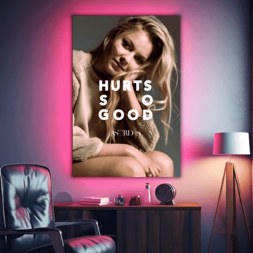 Astrid S - Hurts So Good | Metal Poster | Wall Art