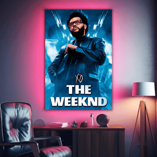 The Weeknd | Metal Poster | Wall Art