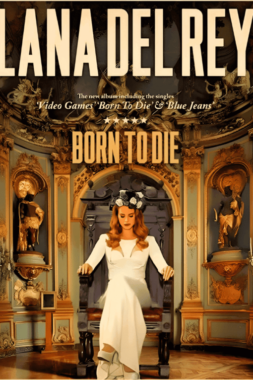 Lana Del Rey Born To Die – The Paradise | Metal Poster | Wall Art