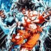 Ultra Son Goku | Metal Poster | Wall Art