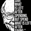 Warren Buffett Quote | Metal Poster | Wall Art