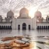 Sheikh Zayed Grand Mosque – Islamic Monuments | Metal Poster | Wall Art
