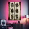 Wolves & Crows Playing Cards | Illustrations & Digital Art | Metal Posters | Wall Art