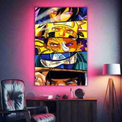 Naruto Eye Close Ups | Anime | Metal Posters | Wall Art