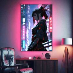 Anime Girl | Anime | Metal Poster | Wall Art