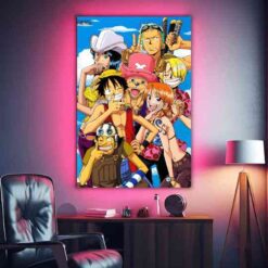 One Piece Group Picture | Anime | Metal Poster | Wall Art