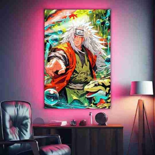 Jiraiya Naruto | Anime | Metal Posters | Wall Art