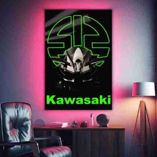 Kawasaki H2 R Hyper Bike | Cars & Bikes Posters | Metal Posters | Wall Art