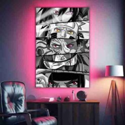 Epic Eye Close Ups Naruto | Anime | Metal Posters | Wall Art