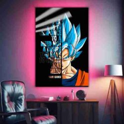 Dragon Ball Z Goku | Anime | Metal Posters | Wall Art