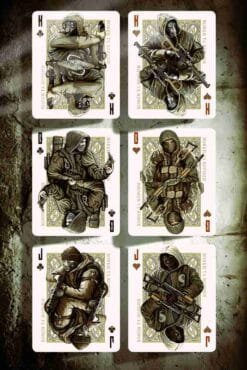 Army Playing Cards | Illustrations & Digital Art | Metal Posters | Wall Art