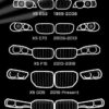 BMW X Series Evolution | Cars & Bikes Posters | Metal Posters | Wall Art