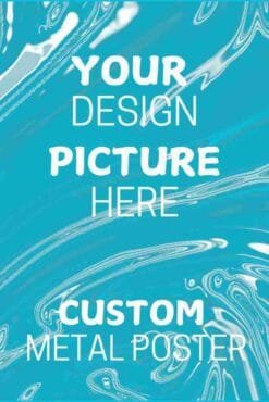 Custom Metal Posters / Custom wall art Pakistan