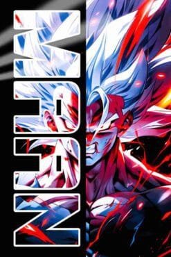 Dragon Ball Z Goku Ultra | Anime | Metal Posters | Wall Art