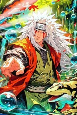 Jiraiya Naruto | Anime | Metal Posters | Wall Art