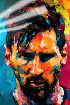 Messi’s Spirit | Sports Posters | Metal Posters | Wall Art