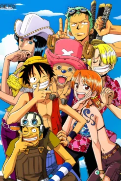 One Piece Group Picture | Anime | Metal Poster | Wall Art